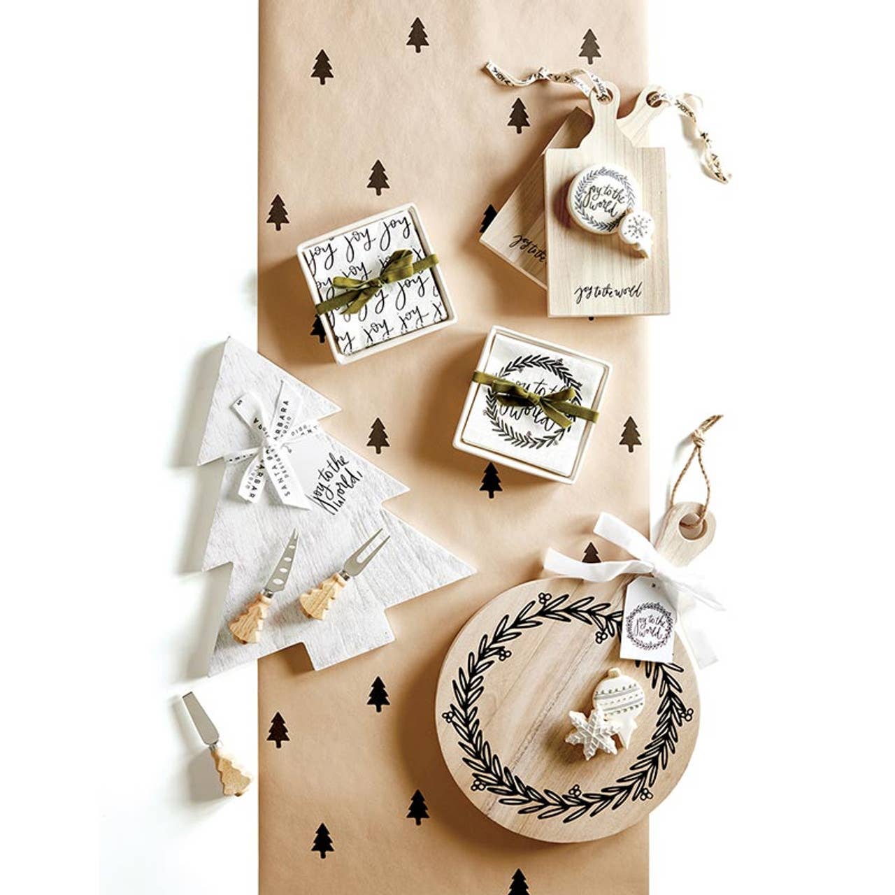Kraft Table Runner - Tree