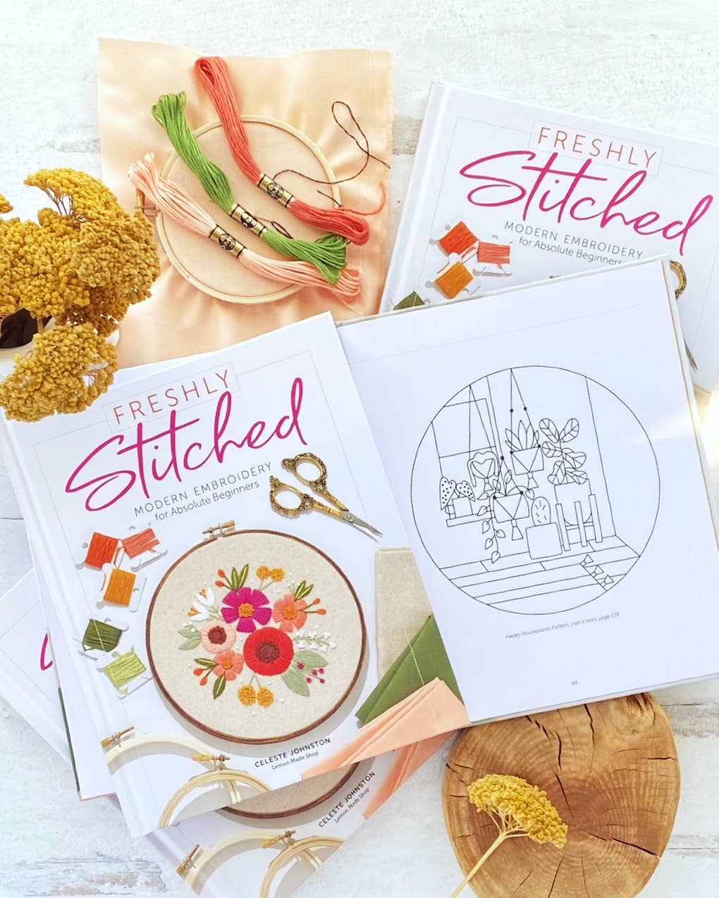 Freshly Stitched: Modern Embroidery for Absolute Beginners