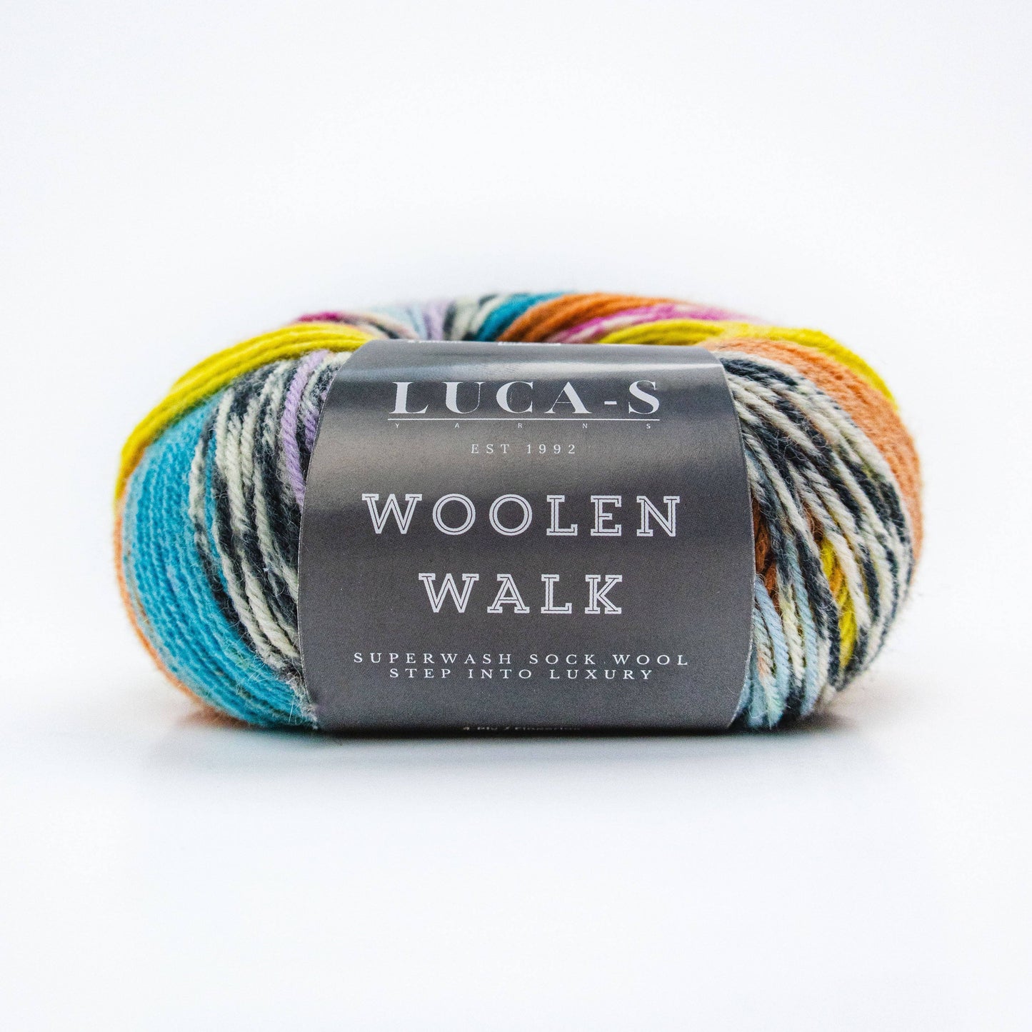 Luca-S WoolenWalk - Superwash Sock Wool, Knitting Yarn