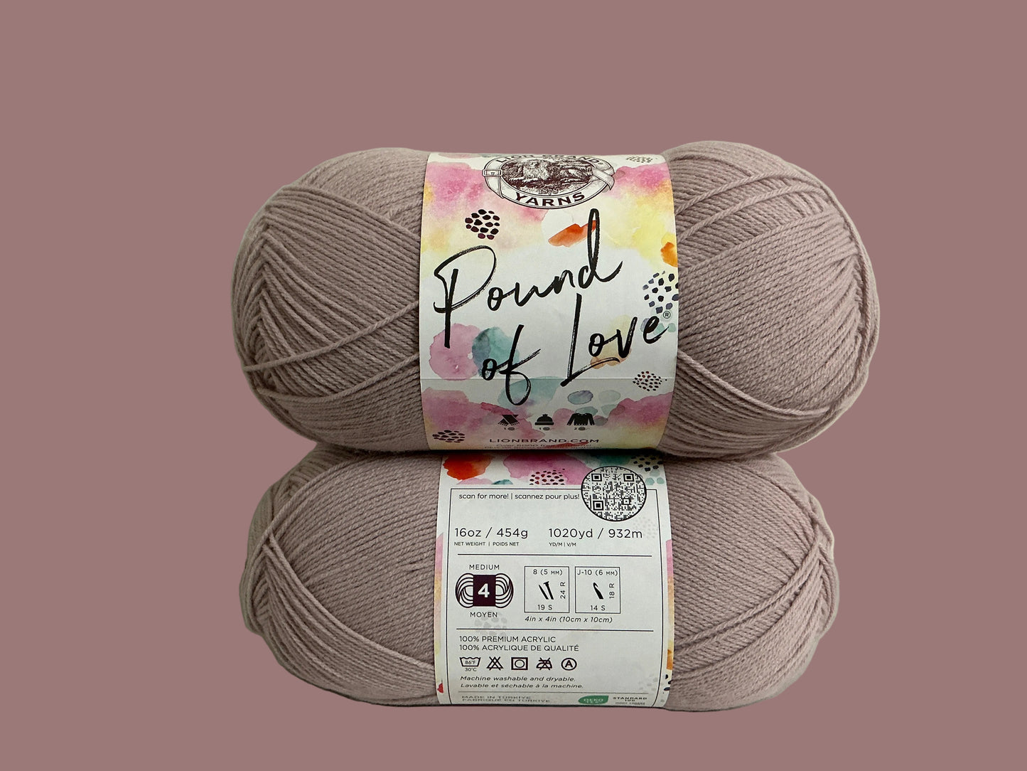 Lion Brand Pound of Love-Quartz