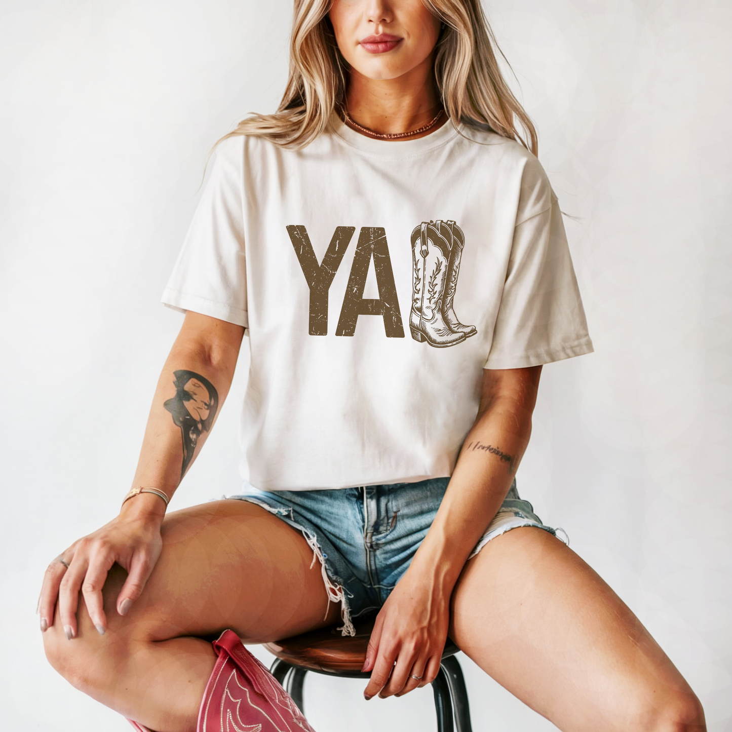 YALL Boots Graphic T-Shirt