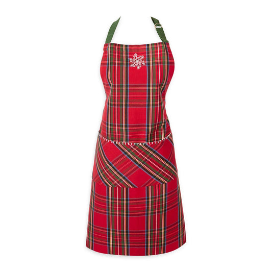 Tis the Season Plaid Apron