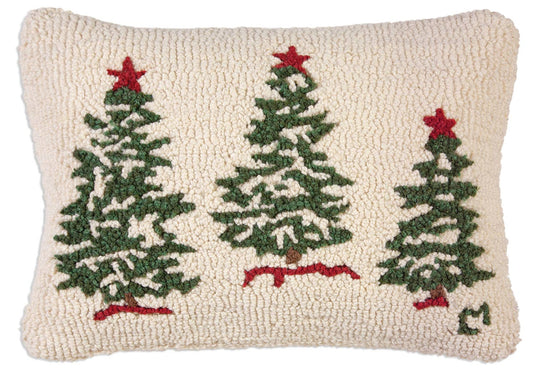 Trees on White - Christmas Décor - Holidays