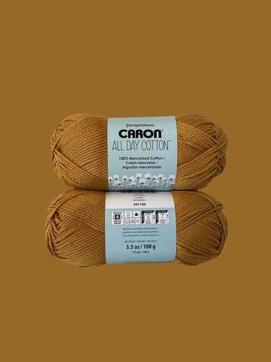 Caron All Day Cotton-Golden 29110000028