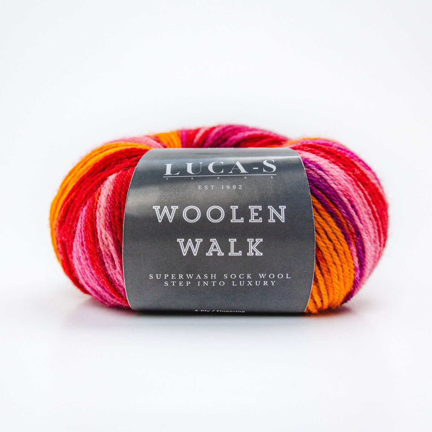 Luca-S WoolenWalk - Superwash Sock Wool, Knitting Yarn