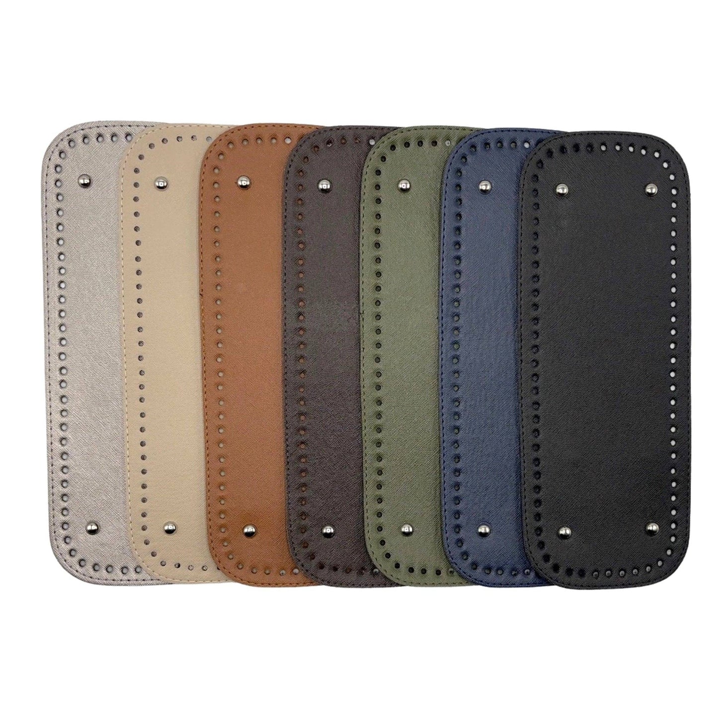 PU Leather Large Bag Base, Bag Bottom Pad (12 Cm x 33 Cm)