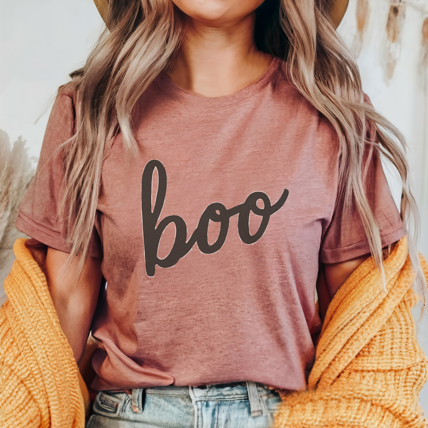 Boo Fall Graphic TShirt