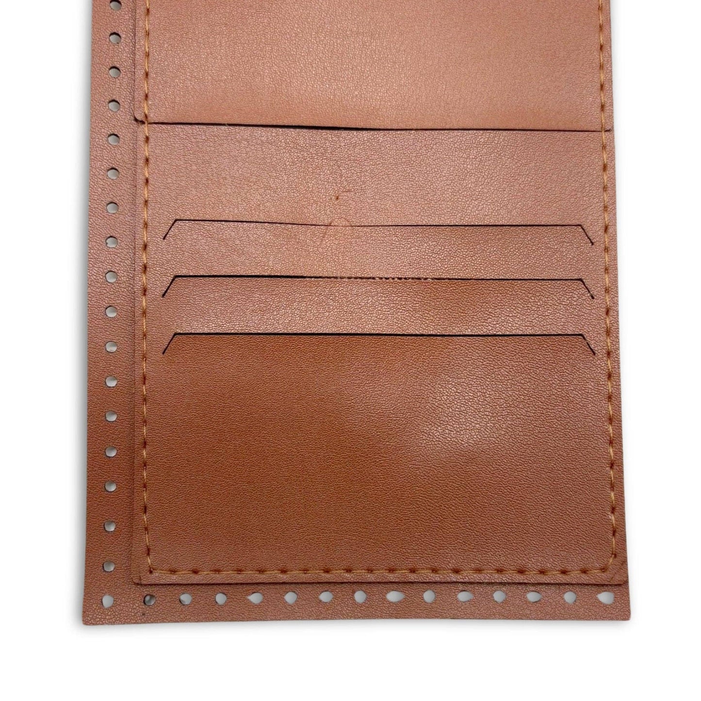 PU Leather Wallet Kit with Wrist Handle Strap