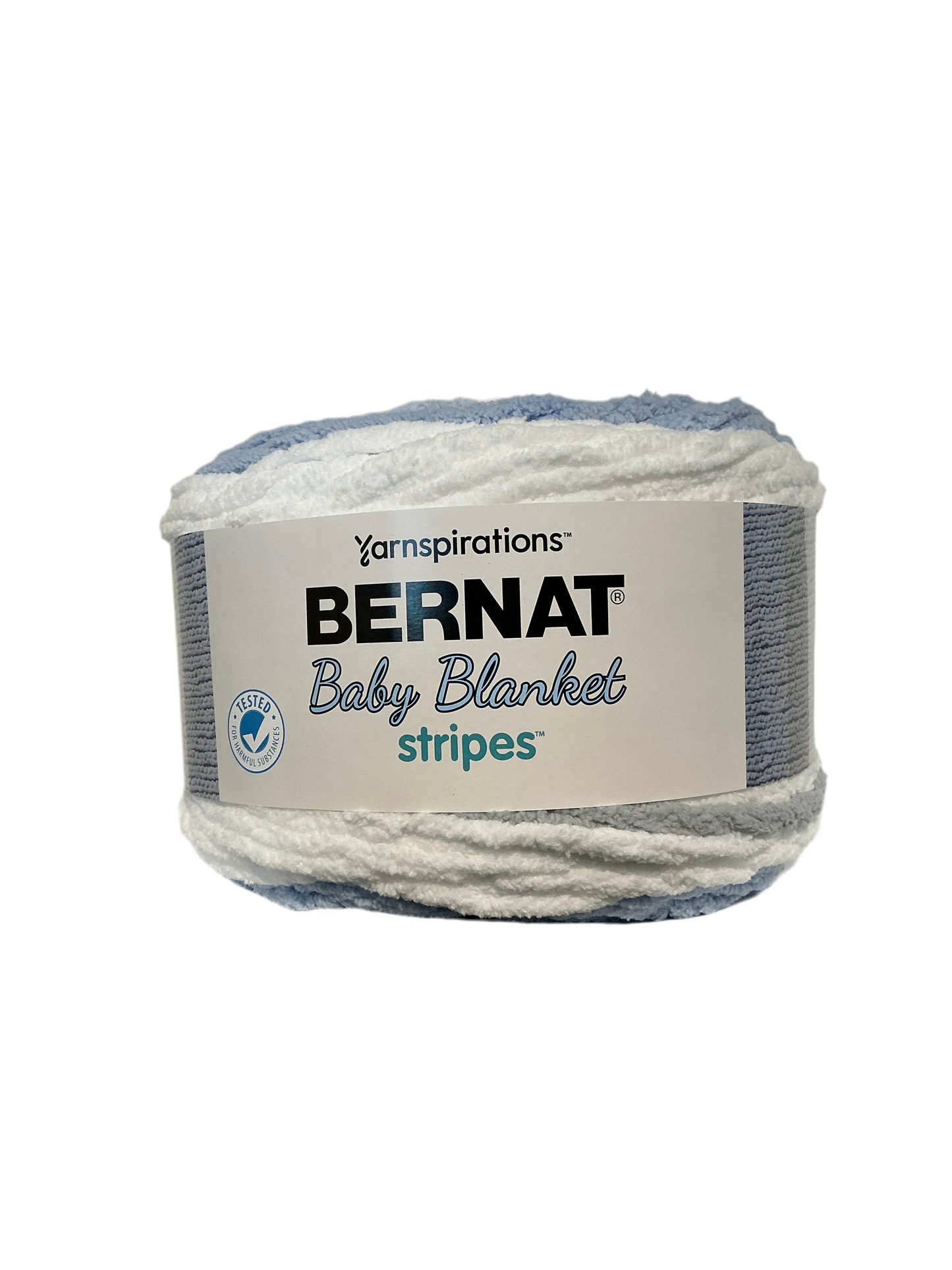 Bernat Baby Blanket- Stripes- Above the Clouds 60010