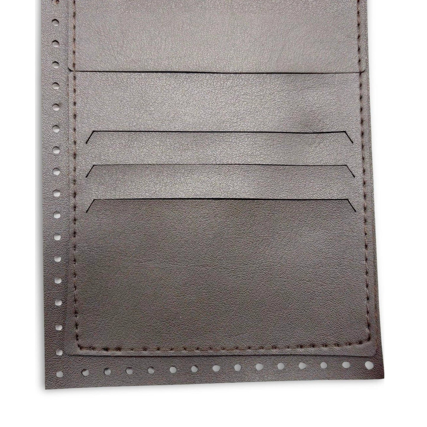 PU Leather Wallet Kit with Wrist Handle Strap