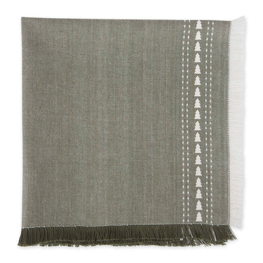 Balsam Fir Tree Dobby Napkin