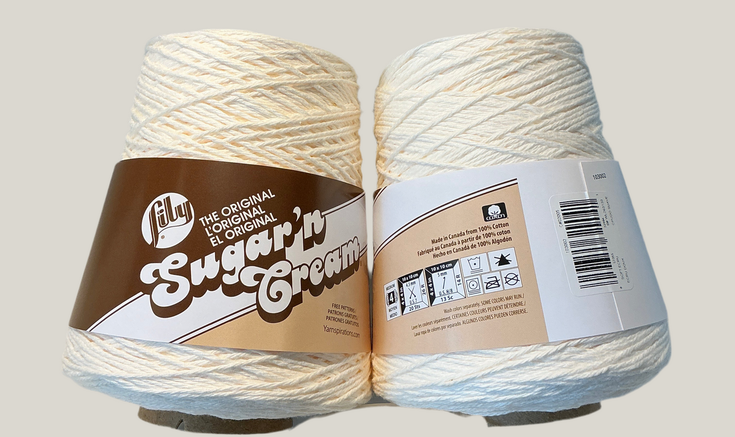 Sugar ‘N Cream- The Original- Soft Ecru 32904