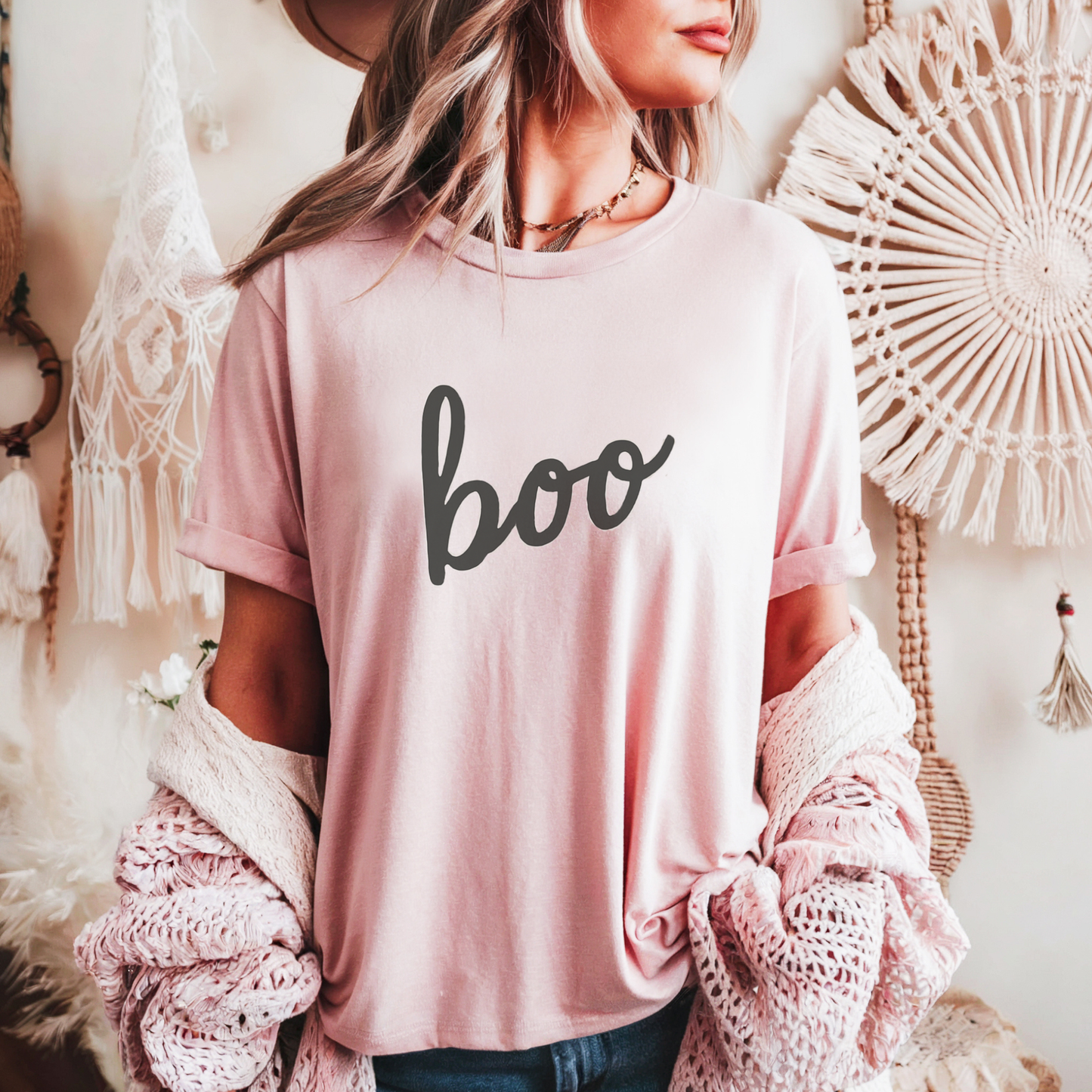 Boo Fall Graphic TShirt