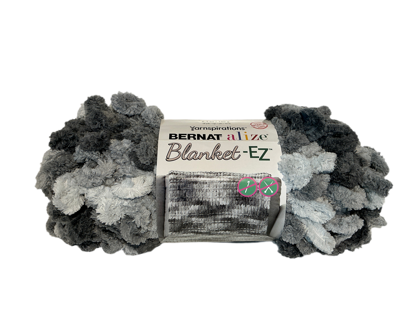 Bernat Blanket- Alize EZ- Slate Grays 37024