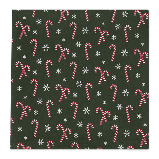 Candy Cane Printed Napkin