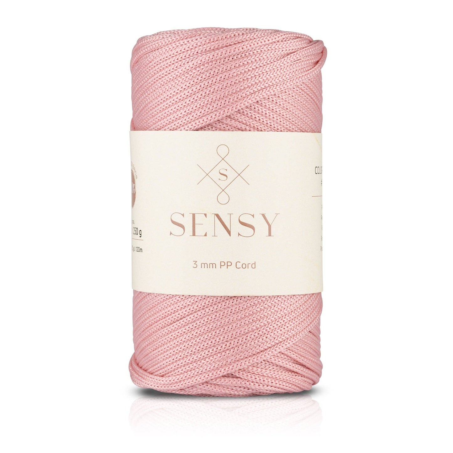 Sensy Premium 3mm - 131 yards 100% Polyester Macrame Cord