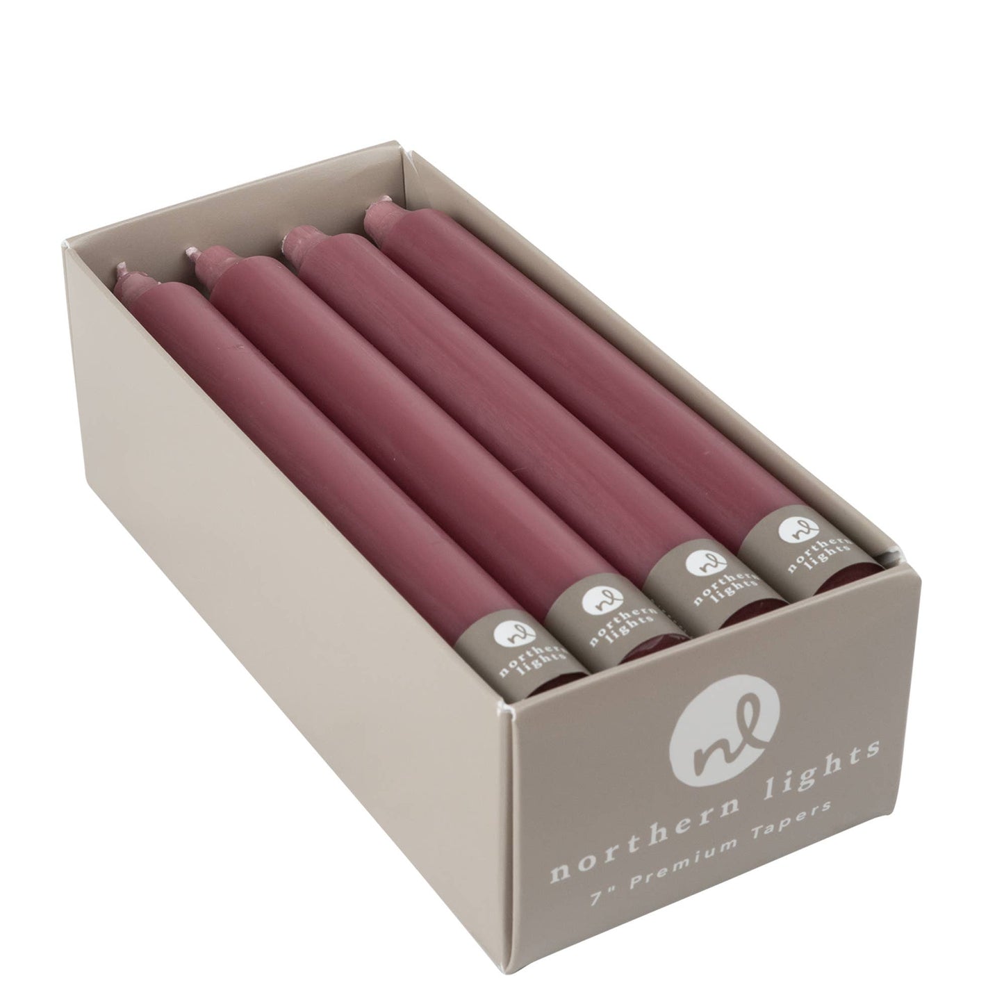 7" Taper Candles - 12pc Box