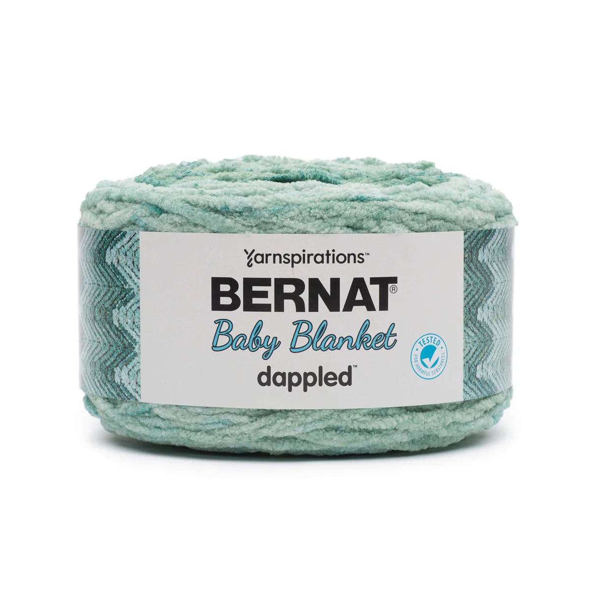 Bernat Baby Blanket Dappled-Misty Jungle Green 15006