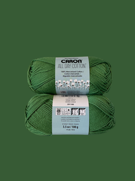Caron All Day Cotton-Grass Green 29110000012