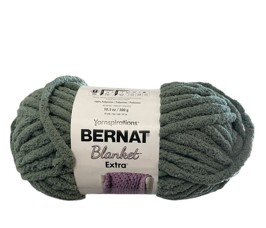 Bernat Extra- Smokey Green- 100% Polyester