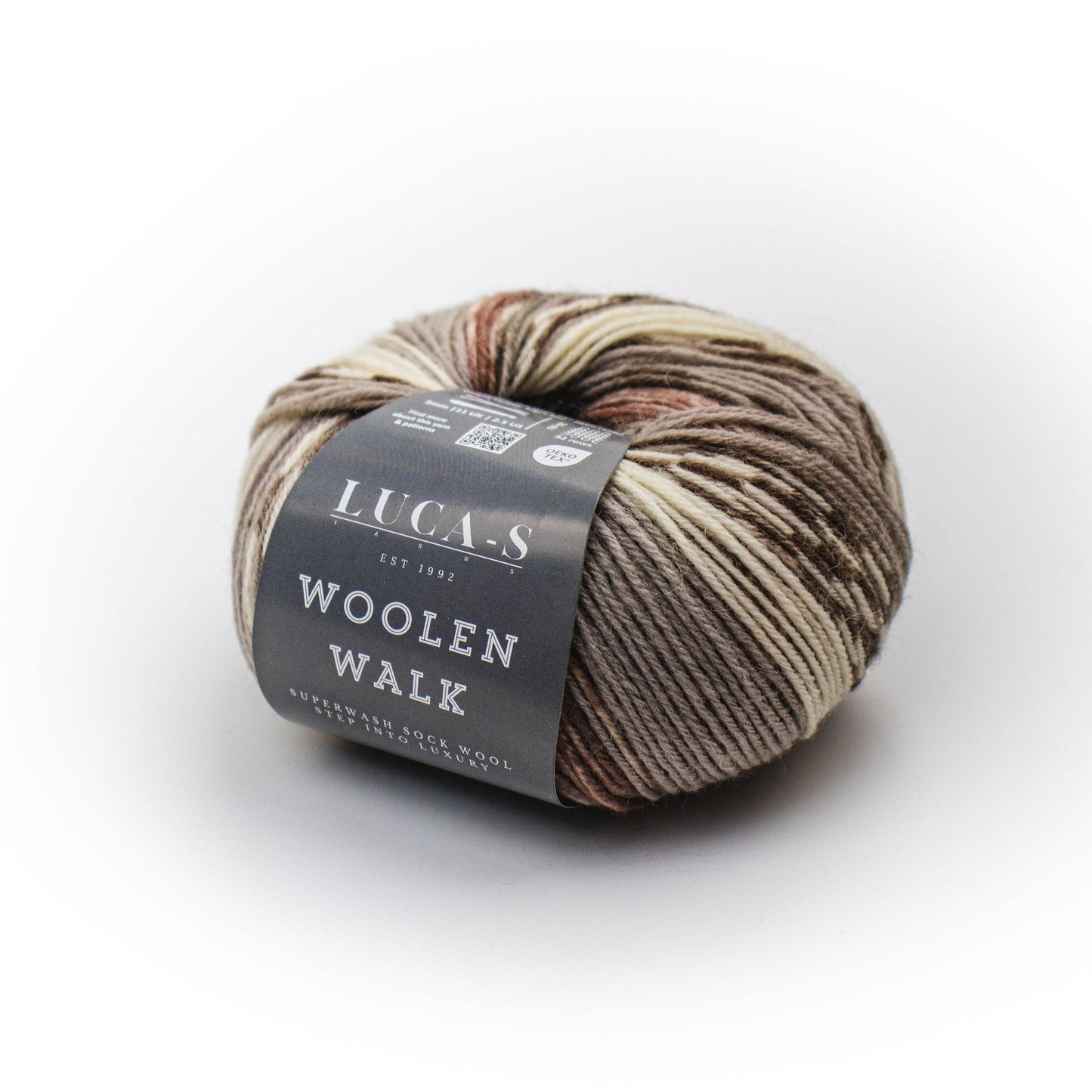 Luca-S WoolenWalk - Superwash Sock Wool, Knitting Yarn