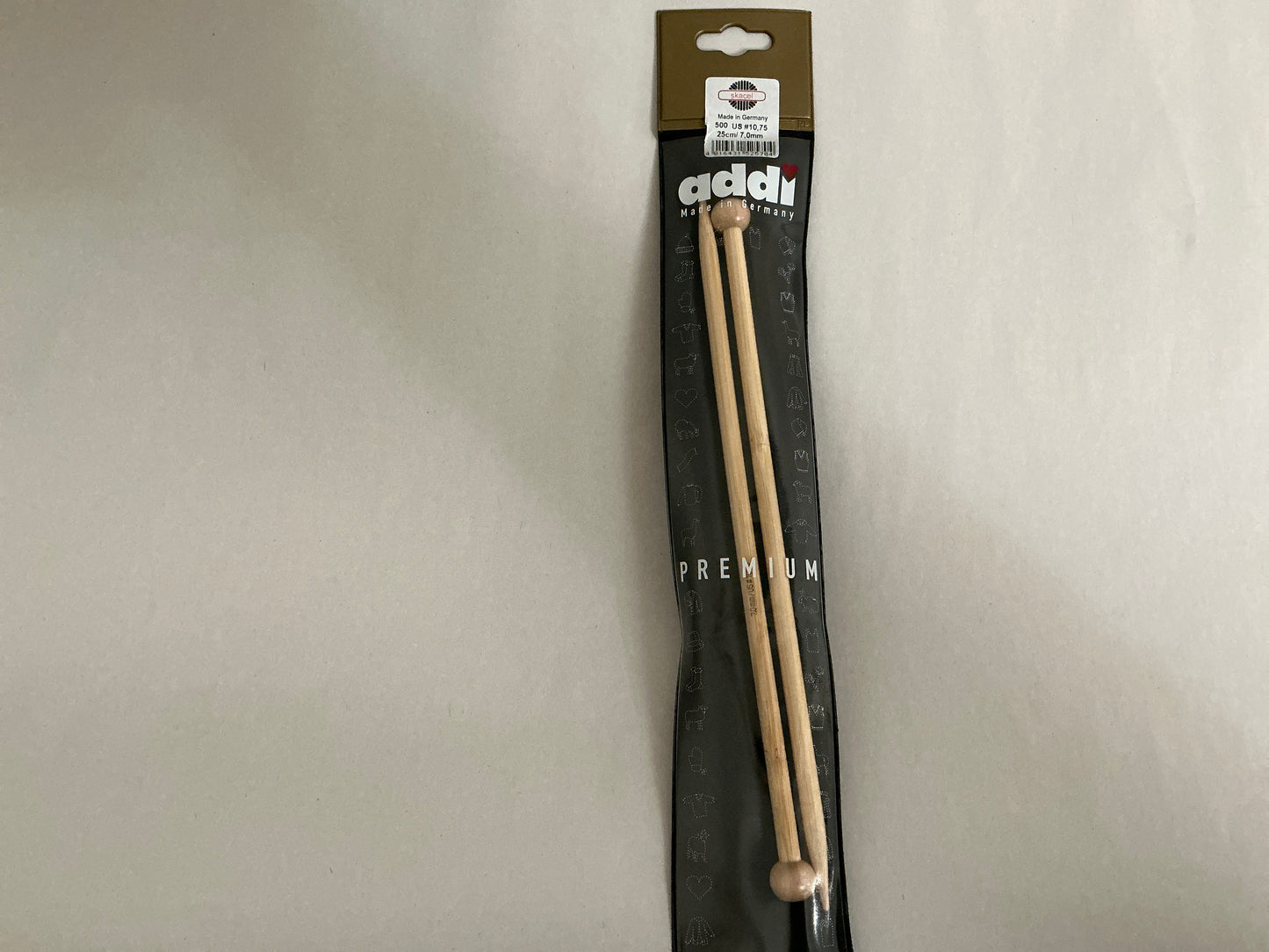 Skacel by Addi- 10” Bamboo Knitting Needles
