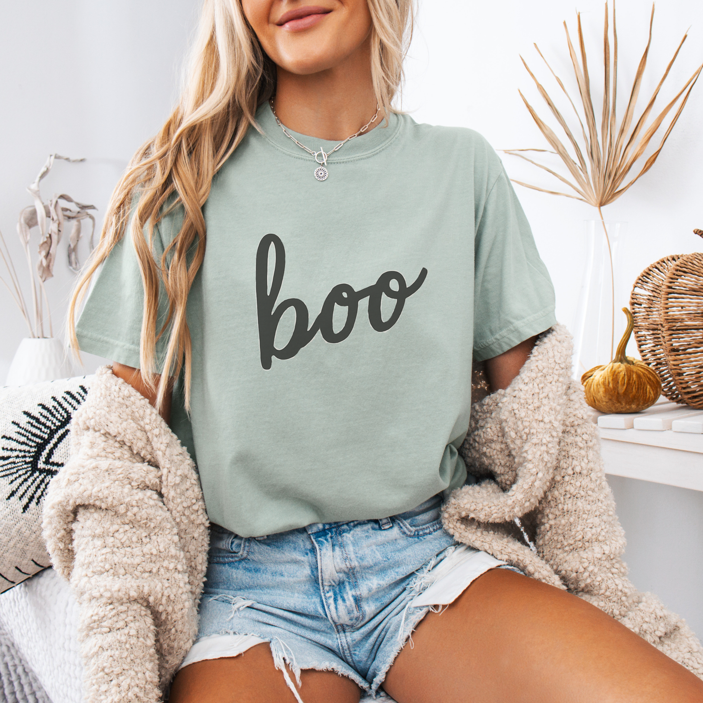 Boo Fall Graphic TShirt