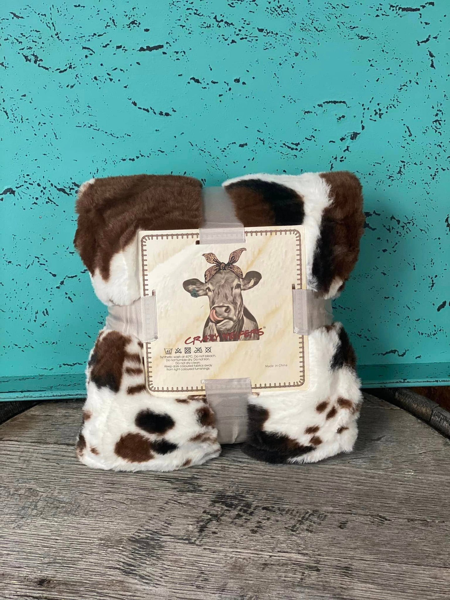 Cow Print Blankets