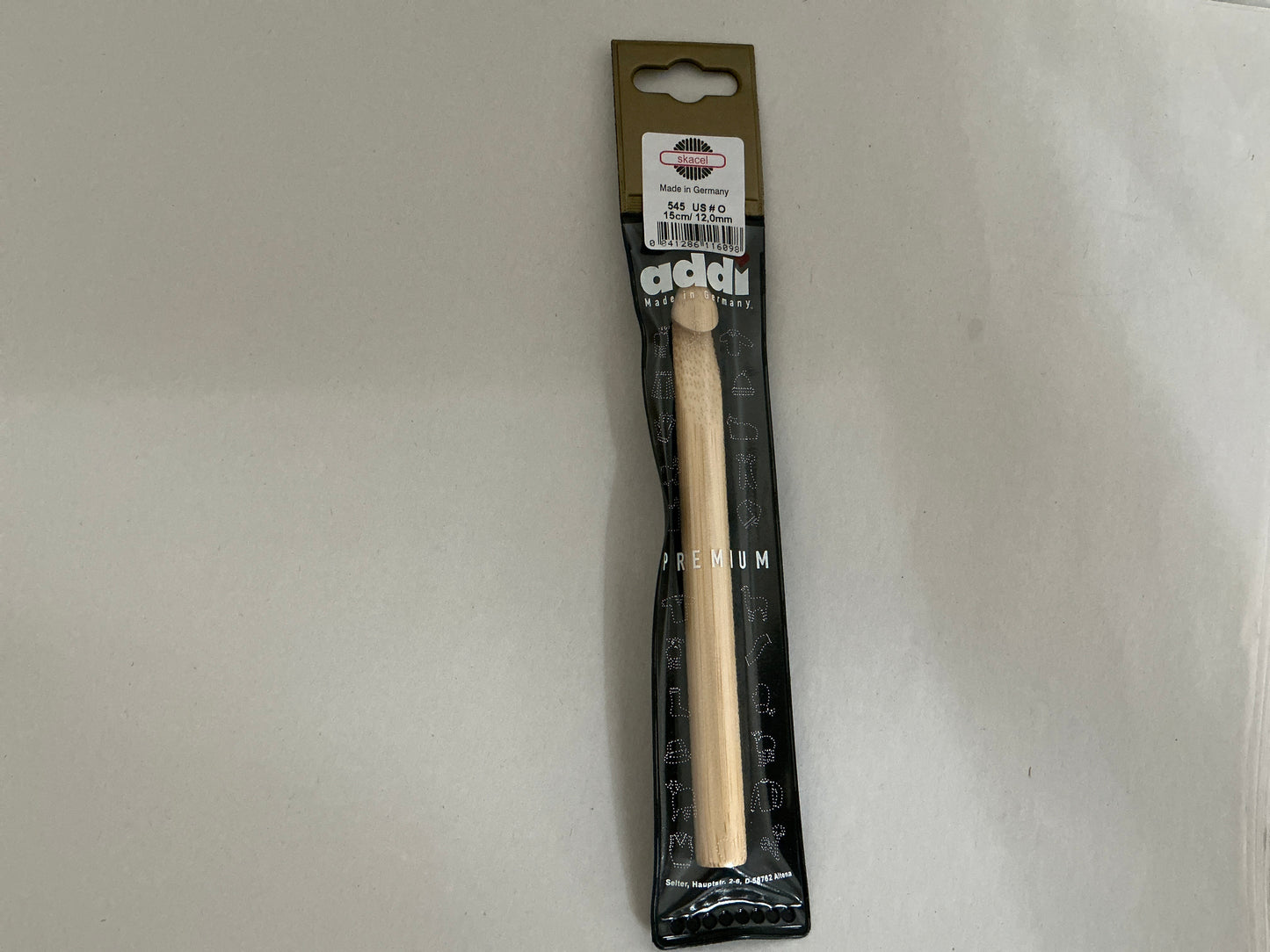 Skacel by Addi- Bamboo Crochet Hook