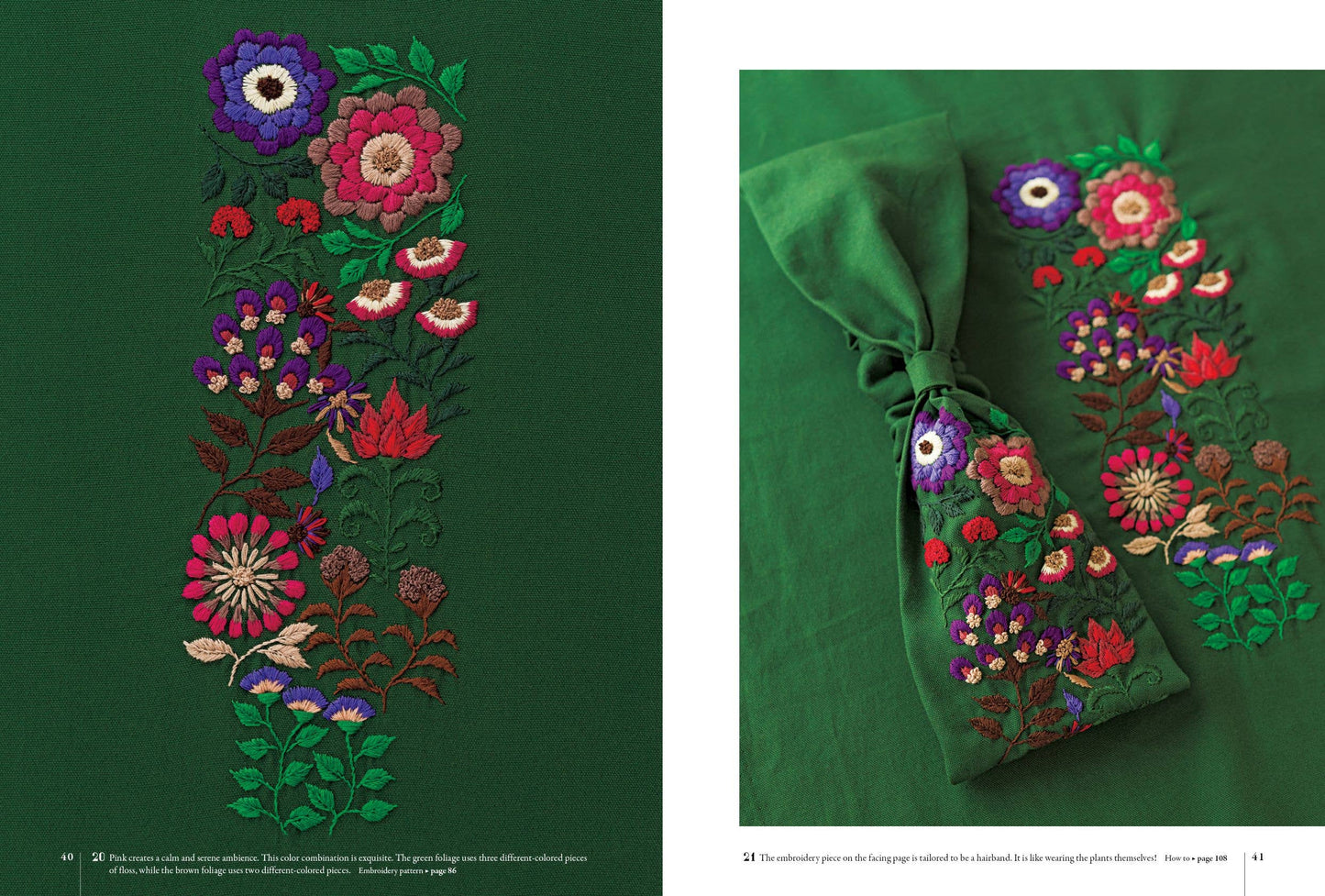 Embroidery Garden: Artful Designs Inspired by Nature