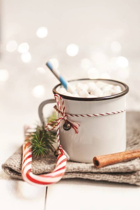 Mini Hot Choc Candy Cane