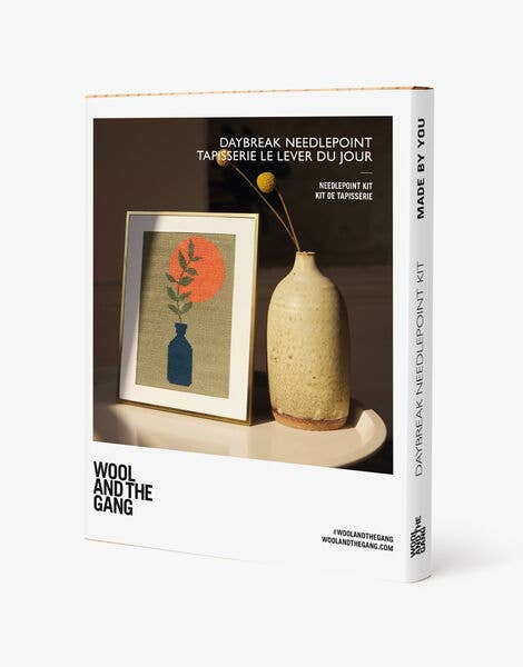 Wool and the Gang Daybreak Needlepoint Kit