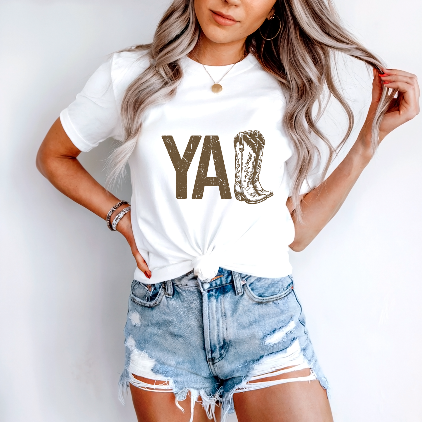 YALL Boots Graphic T-Shirt
