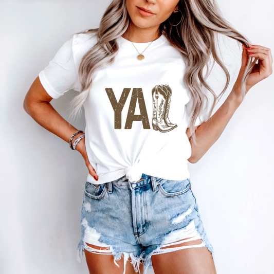 YALL Boots Graphic T-Shirt