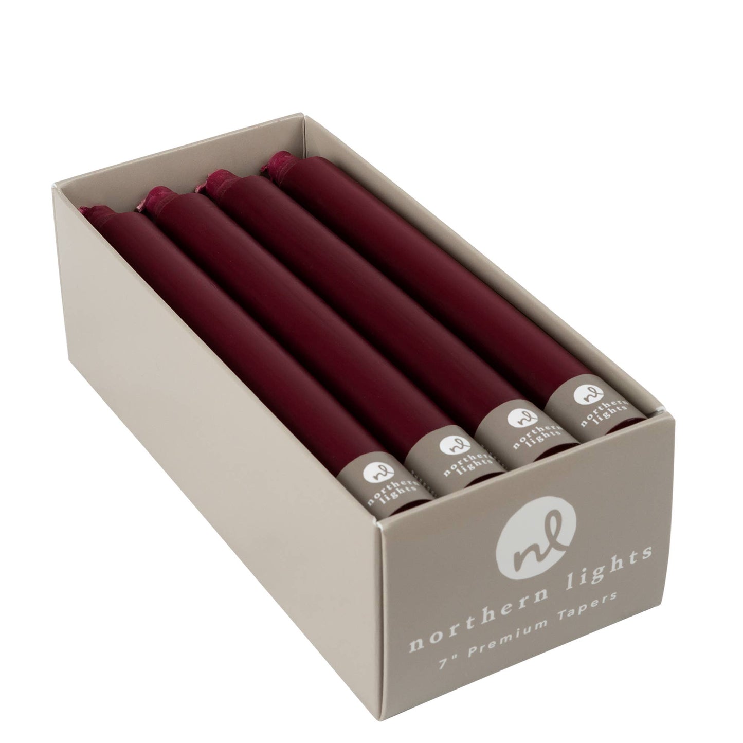7" Taper Candles - 12pc Box
