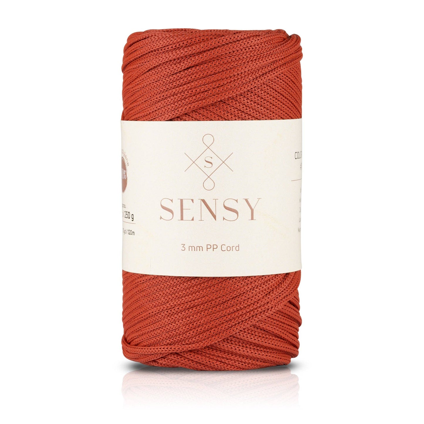 Sensy Premium 3mm - 131 yards 100% Polyester Macrame Cord