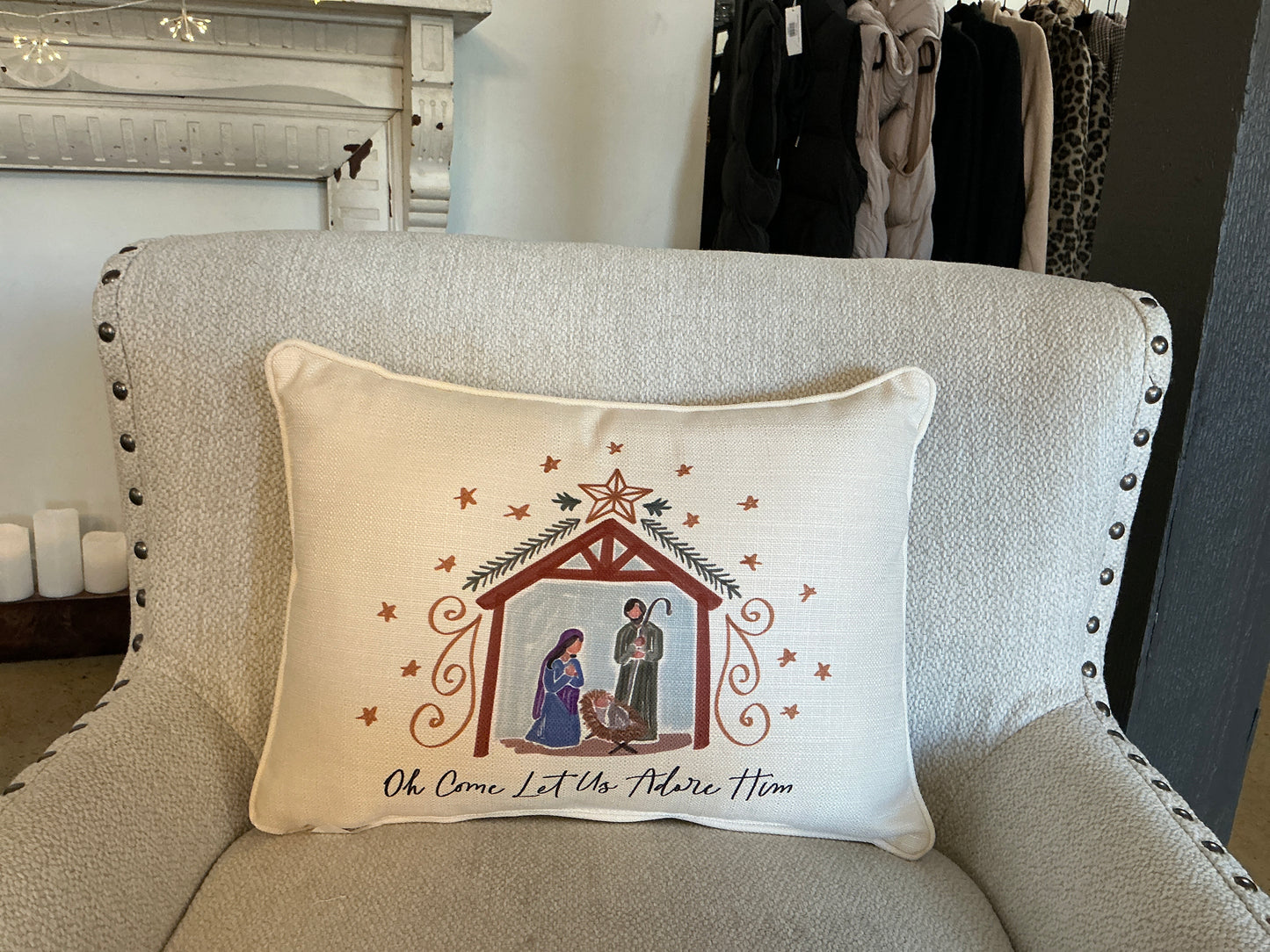 Home Arts Holiday Pillow