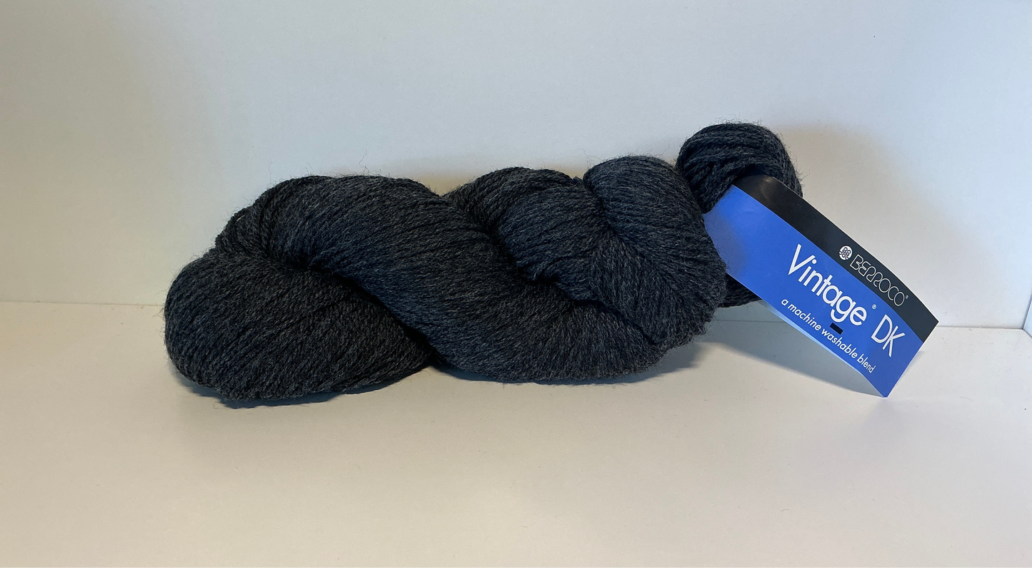 Berroco Vintage DK-Charcoal 2189