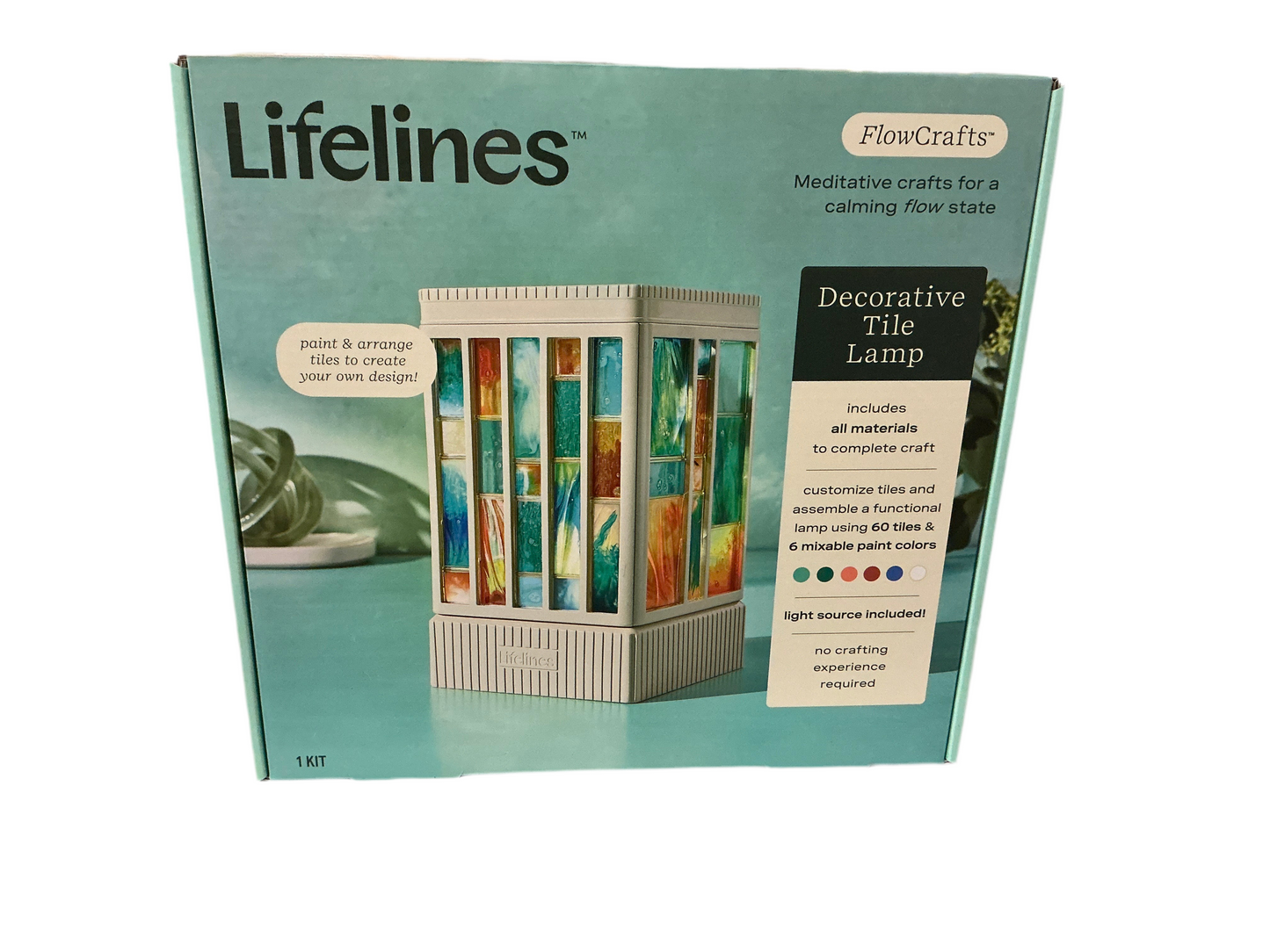 Lifelines Tile Lamp