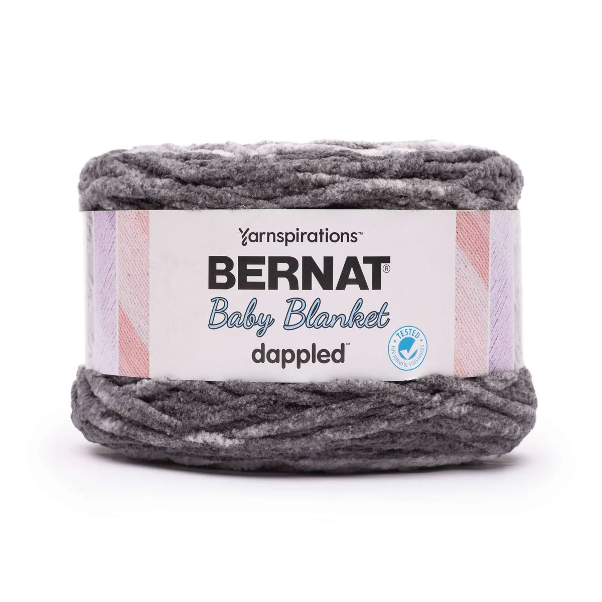 Bernat Baby Blanket Dappled-Charcoal 15002