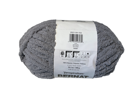 Bernat Blanket Extra- 100% Polyester- Vapor Gray 27002