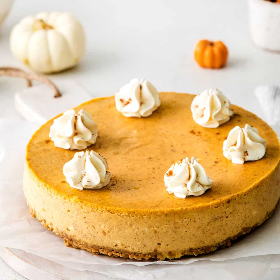Homemade Pumpkin Cream Cheesecake Class