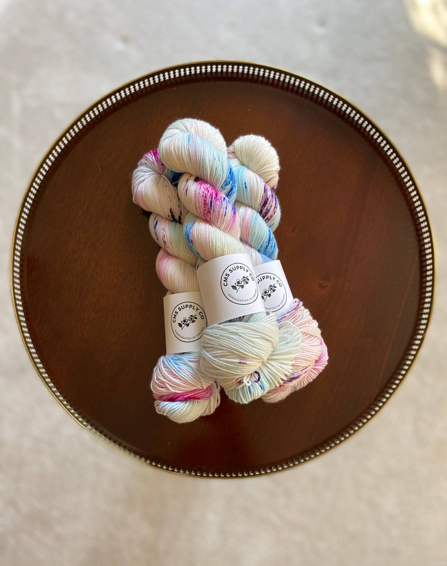 Flower Garden Colorway - Artisan Dyed Yarn - Multiple Bases