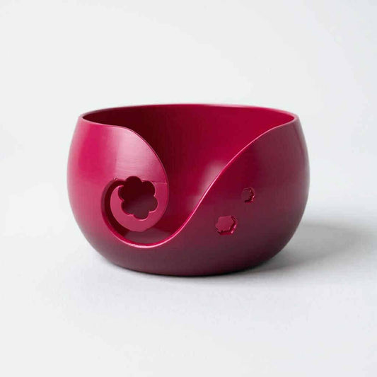 3D Printed Yarn Bowl | Floral Yarn Guide Bowl