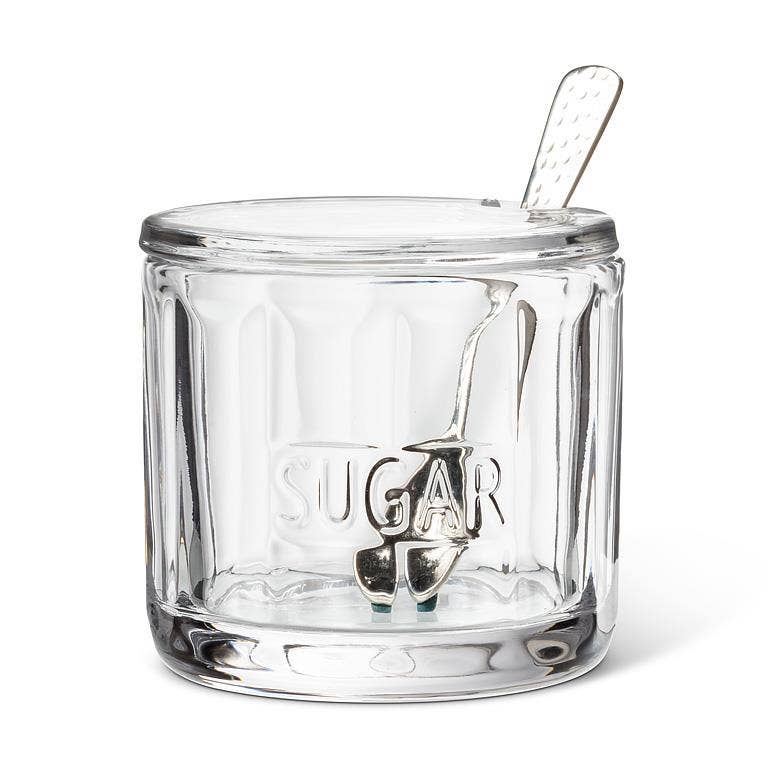 Sugar Bowl with Lid-3.25"H