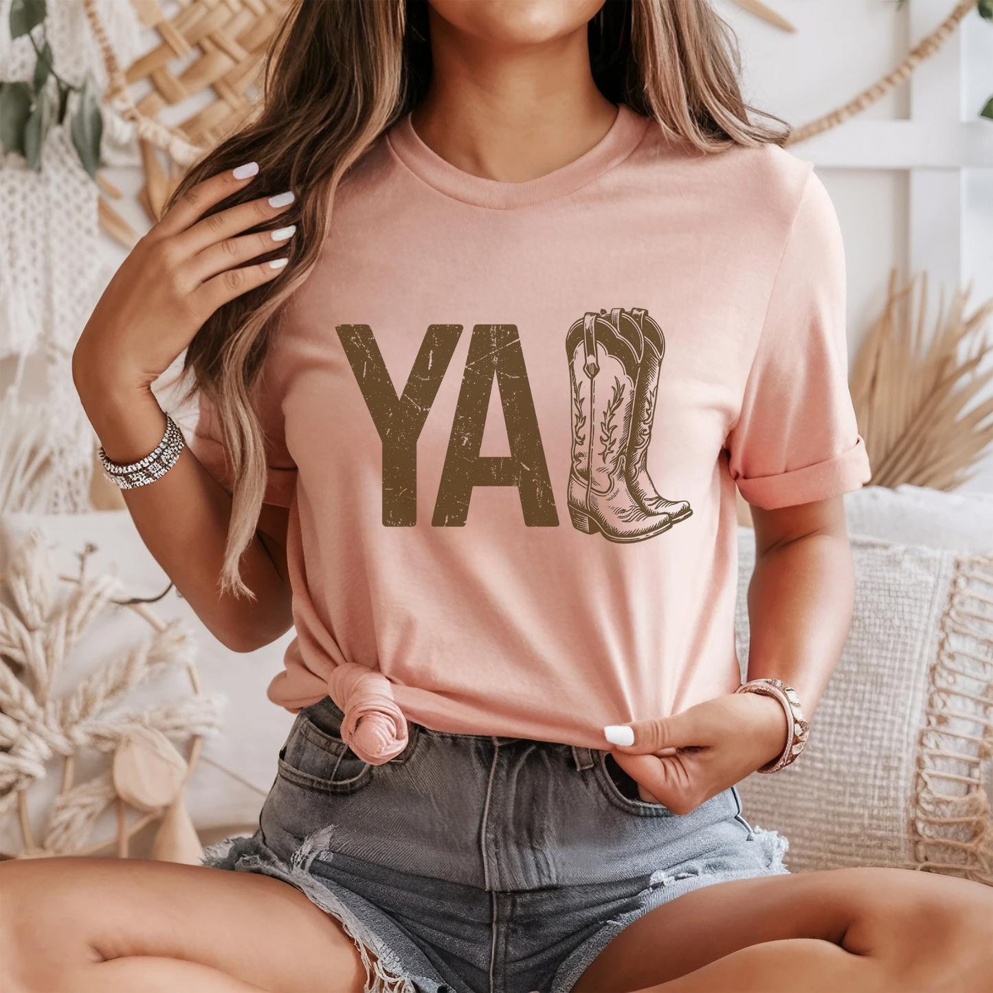 YALL Boots Graphic T-Shirt