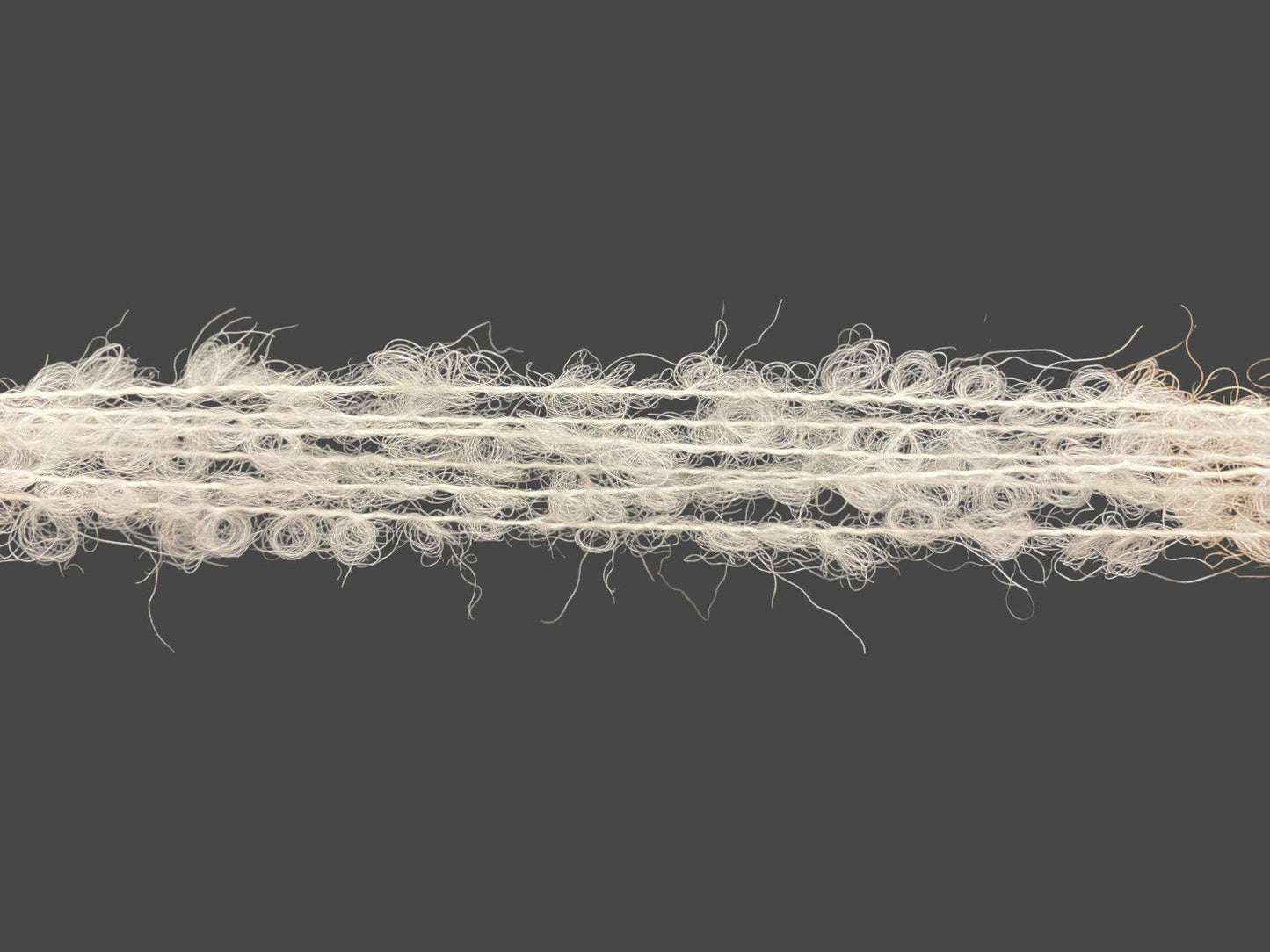 Undyed Yarn: Alpaloop Lace Boucle Knitting Yarn