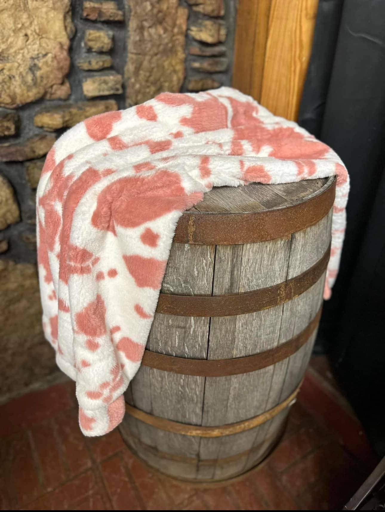 Cow Print Blankets