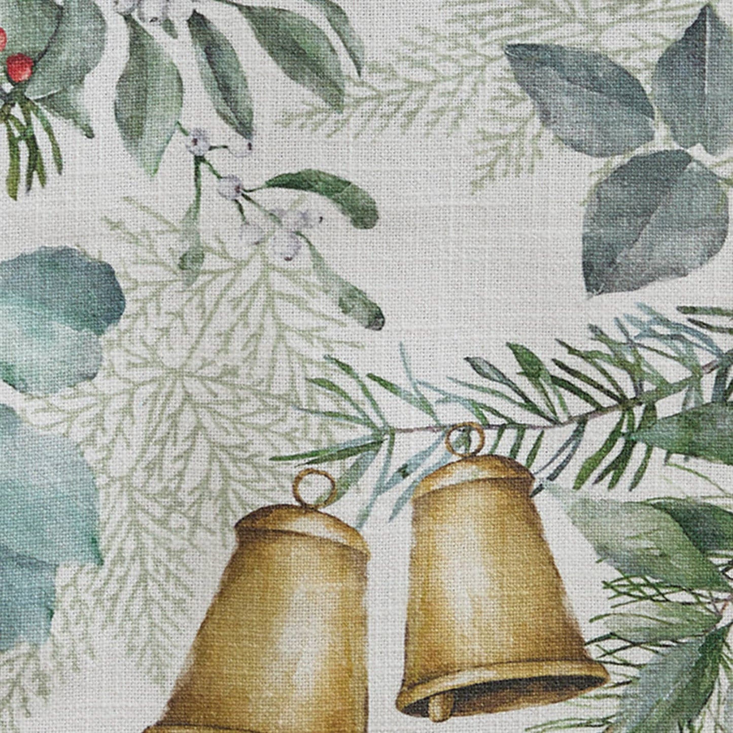 Bells Of Christmas Table Runner 72" L
