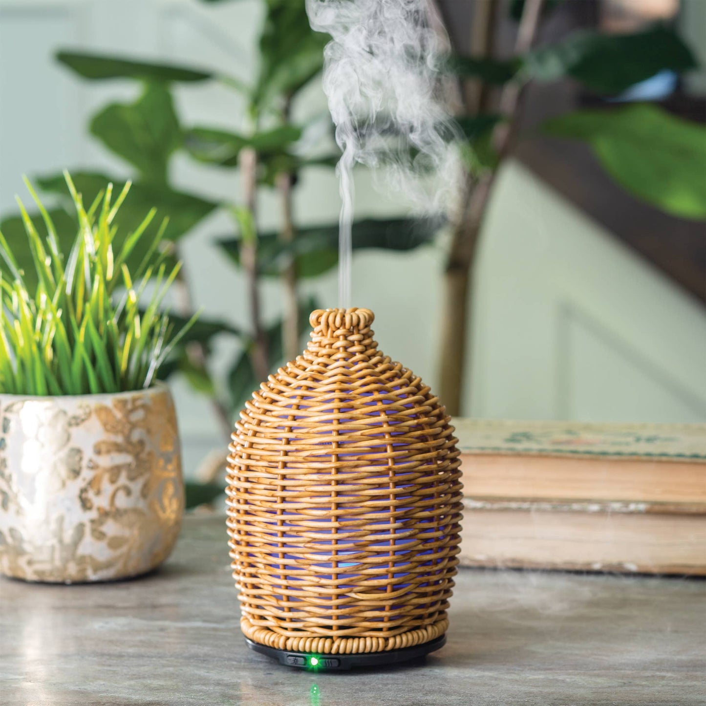 Wicker Vase Medium Ultra Sonic Diffuser